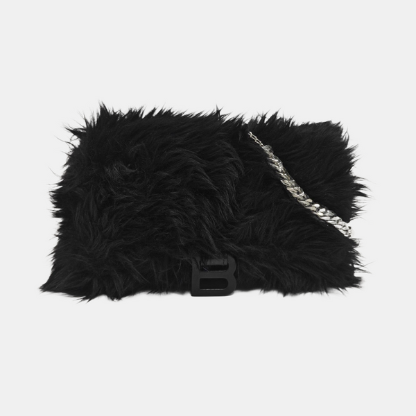 Hourglass Small Fur Black