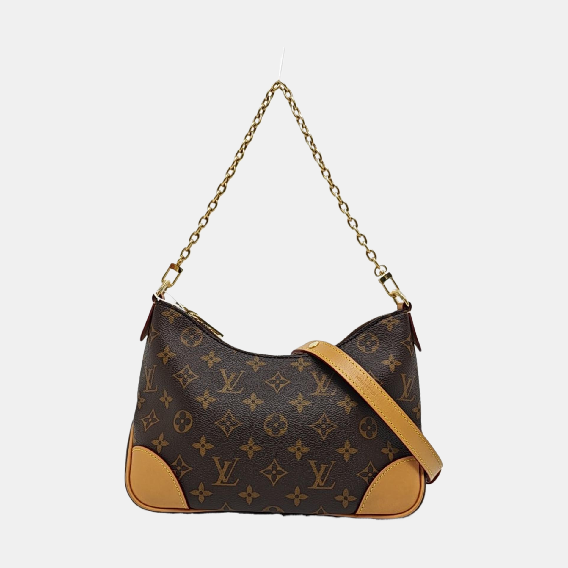 BOULOGNE Monogram Coated Canvas Brown