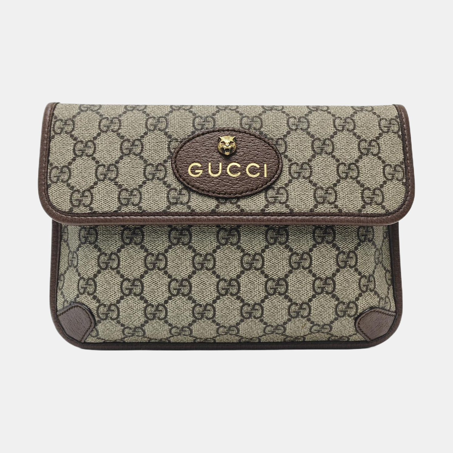 Neo Vintage Monogram Coated Canvas Beige