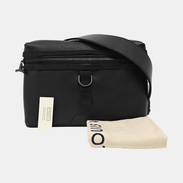 Calfskin Shoulder Bag PM Black