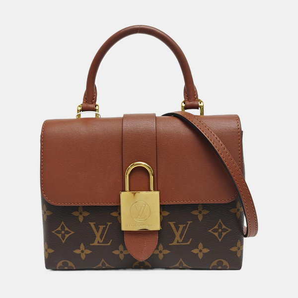 LOCKY BB Monogram Coated Canvas Brown