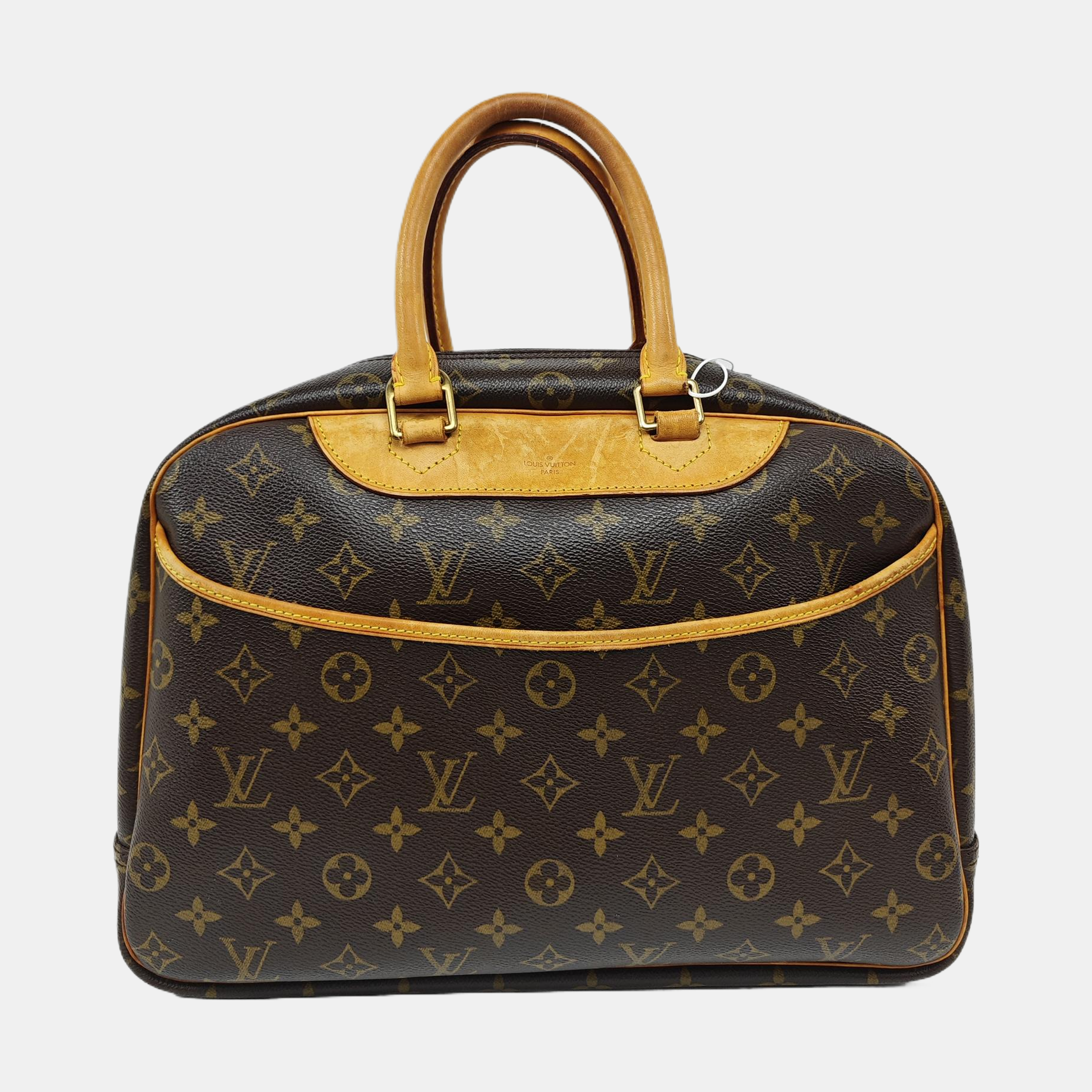 DEAUVILLE Monogram Coated Canvas Brown