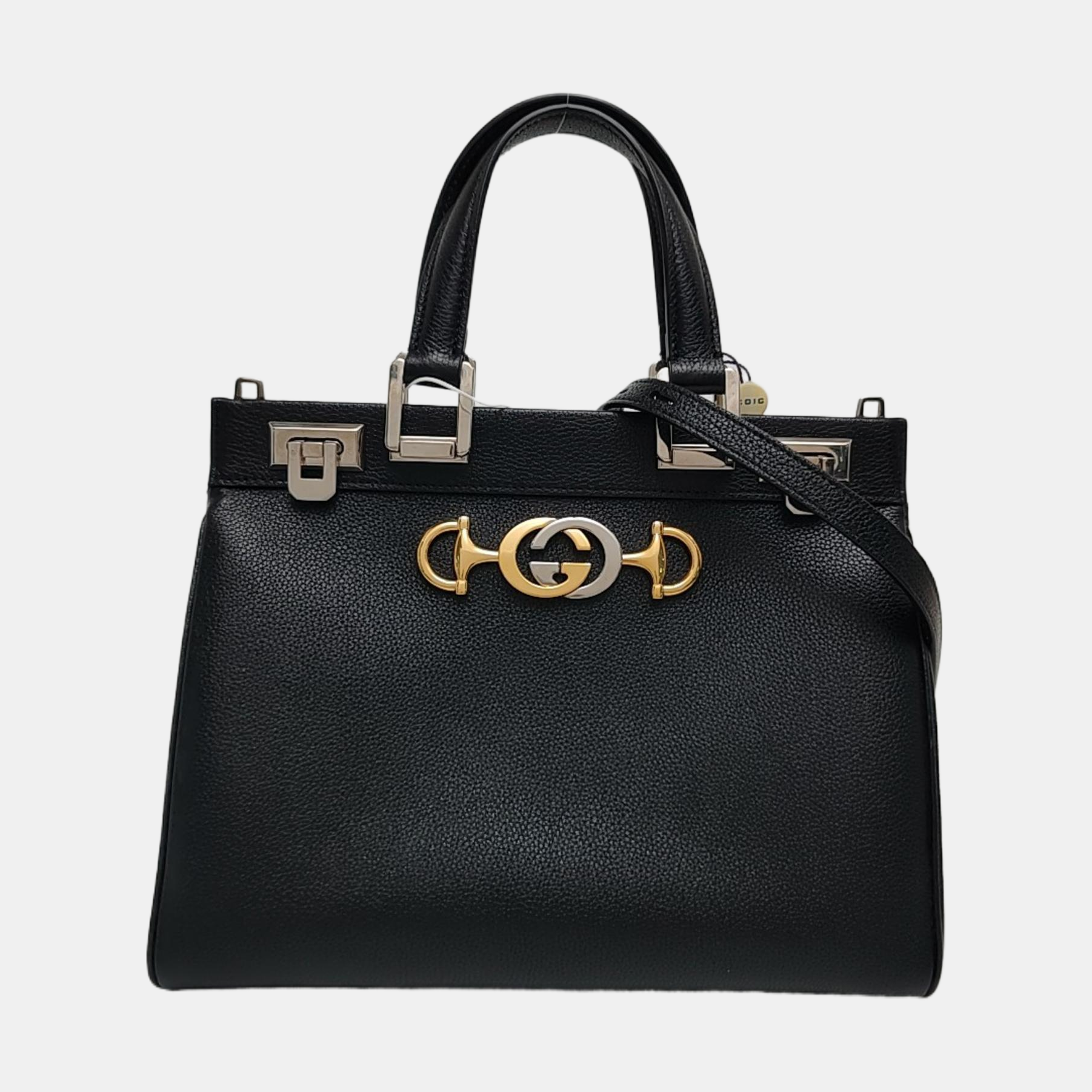 Zumi Small Calfskin Black
