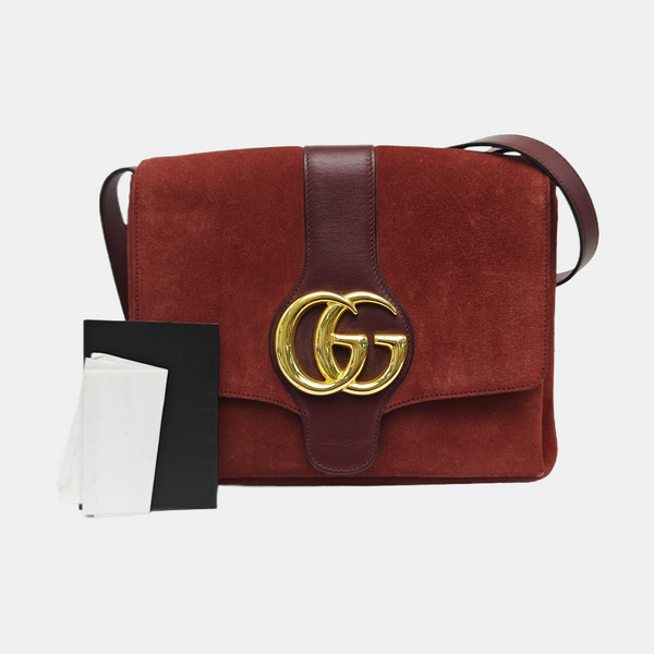 Arli Medium Suede Red