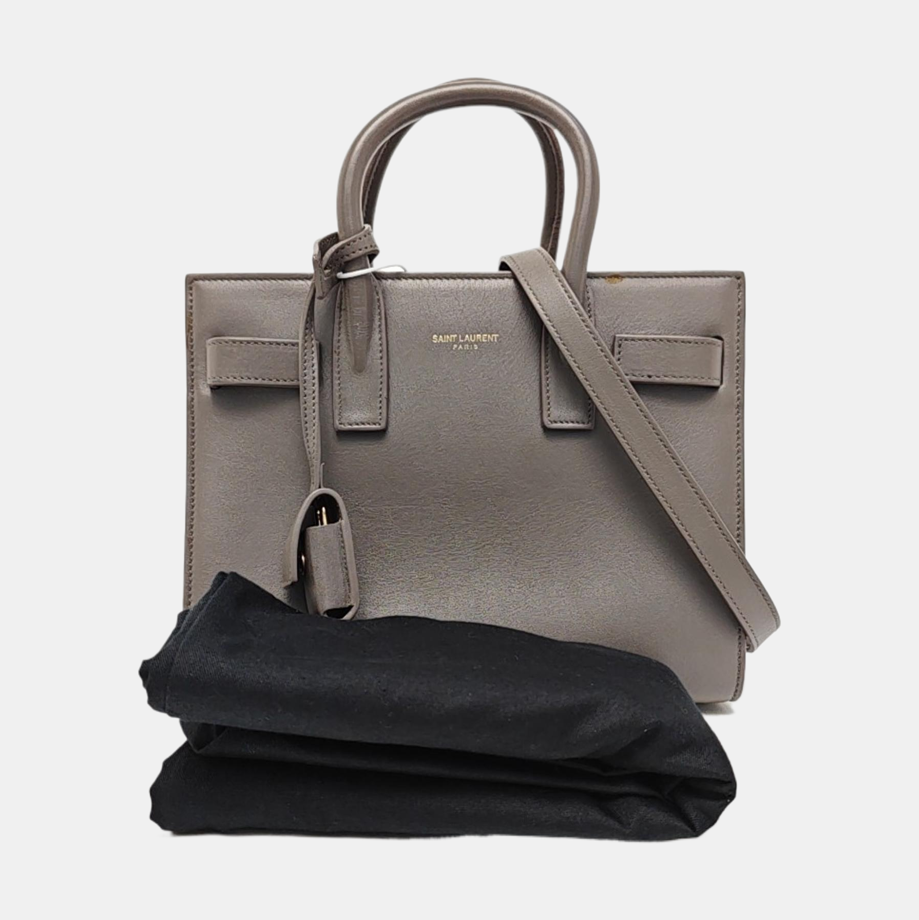 SAC DE JOUR Nano Calfskin Gray – Looply