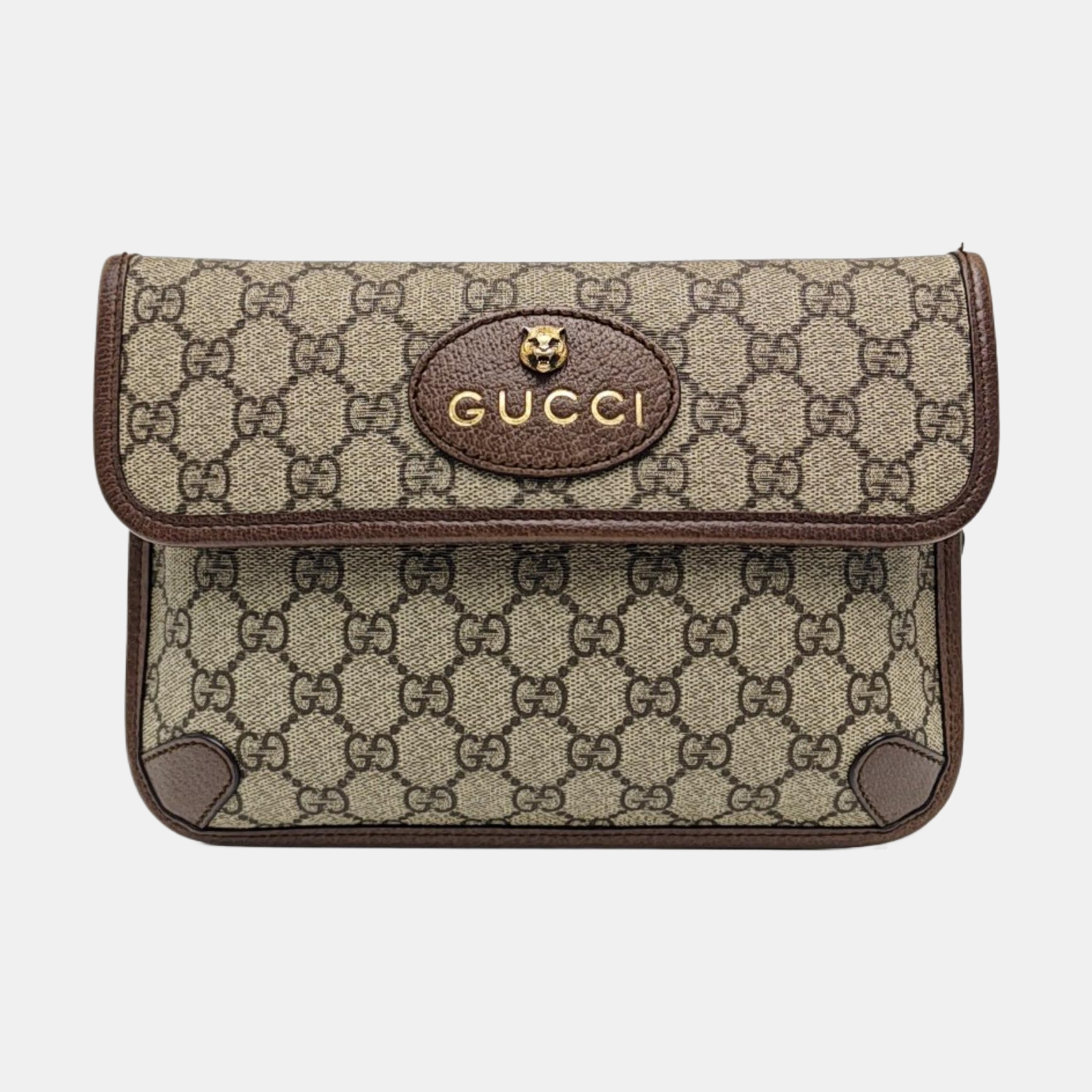 Neo Vintage Monogram Coated Canvas Beige