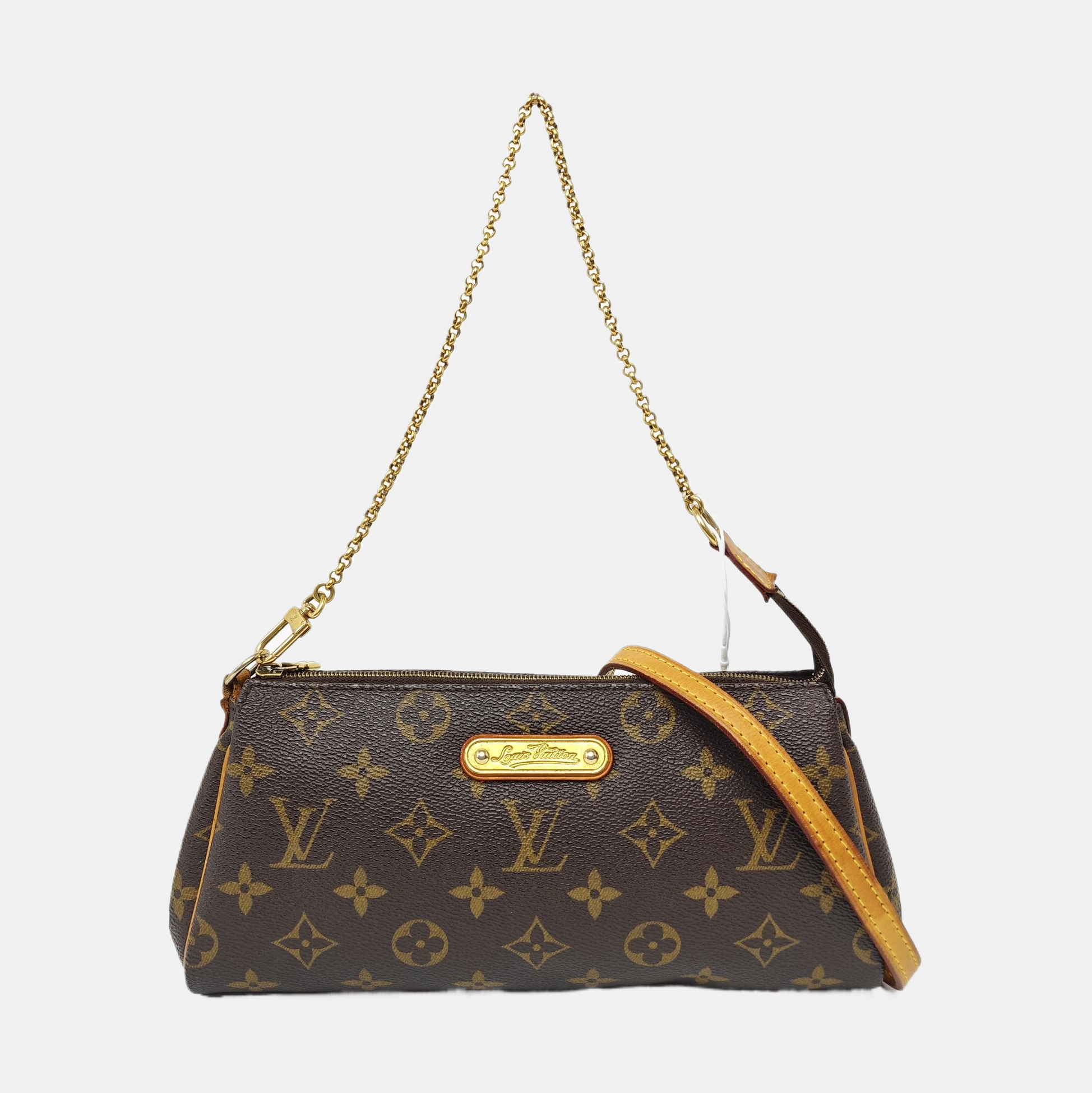 EVA Monogram Coated Canvas Brown