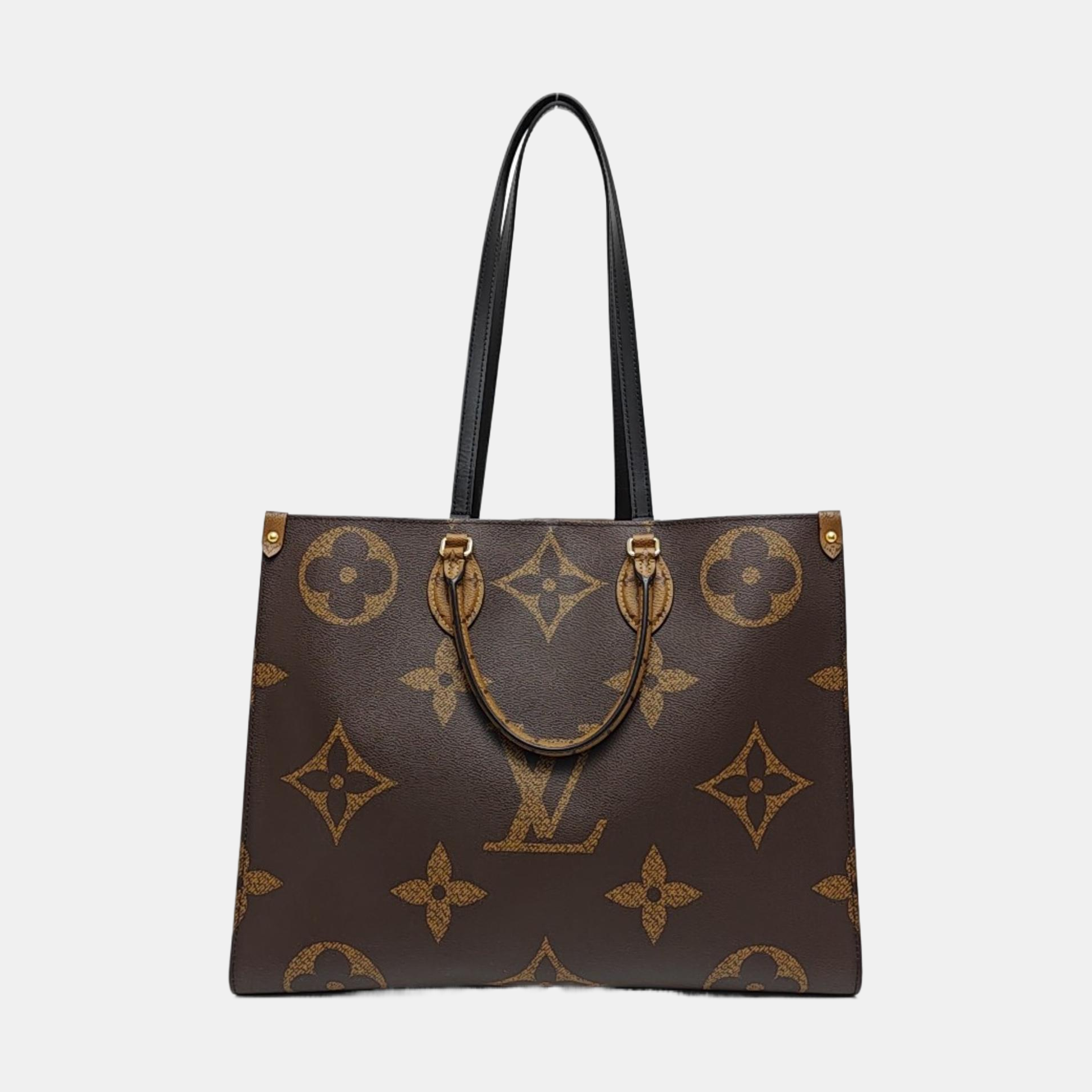 ONTHEGO Monogram Coated Canvas Brown