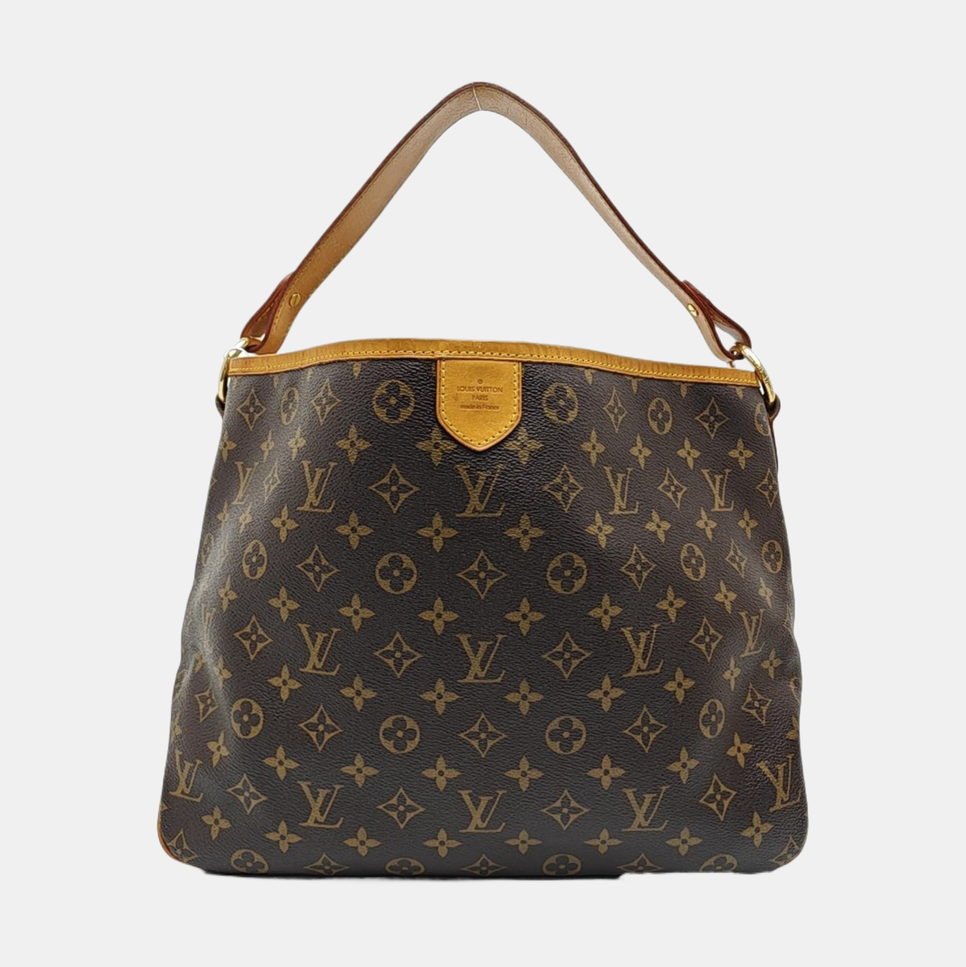 DELIGHTFUL Monogram Coated Canvas Brown