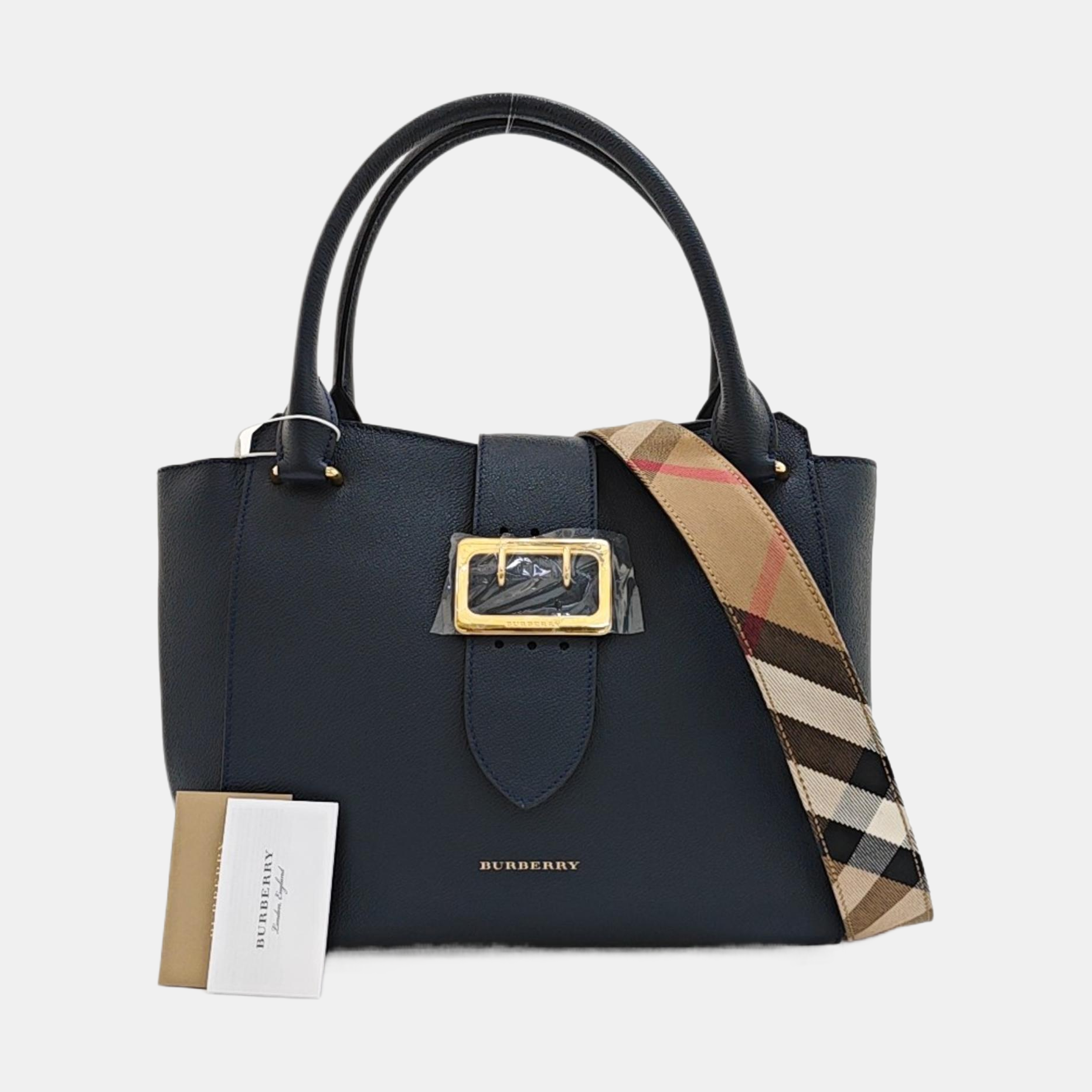 Buckle Calfskin Blue