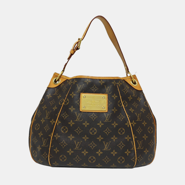 GALLIERA Monogram Coated Canvas Brown