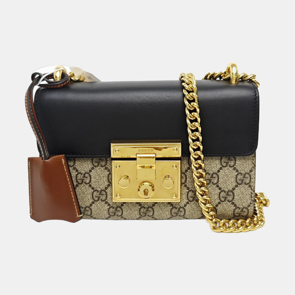 Padlock Small Monogram Coated Canvas Multicolor