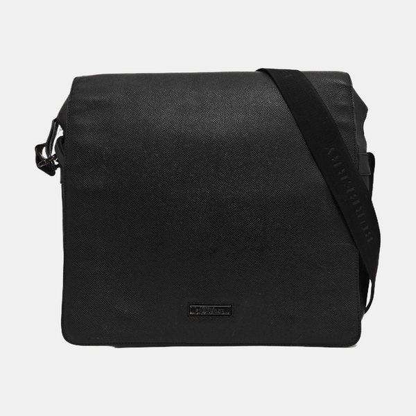 Calfskin Crossbody Bag Black