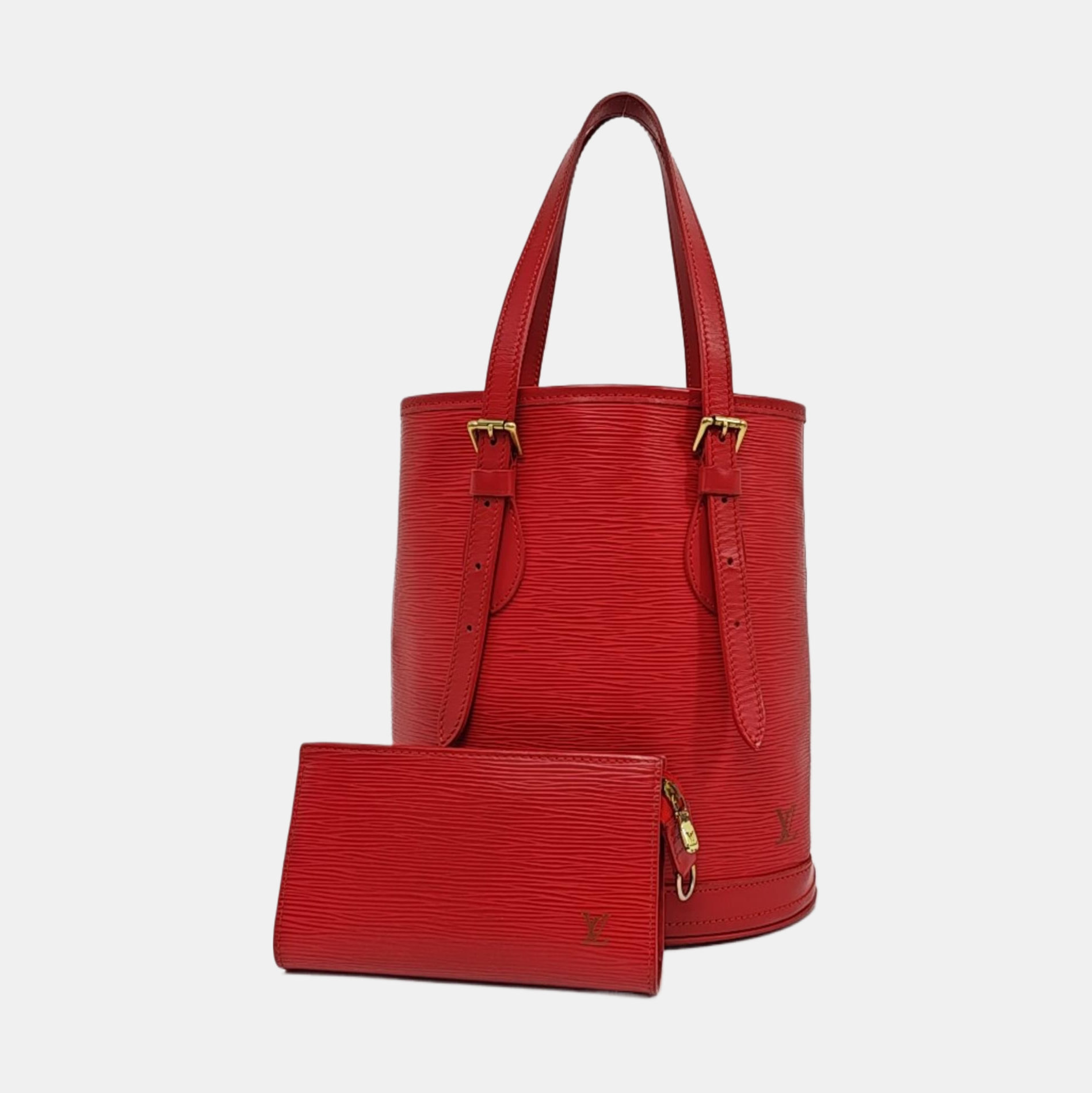 Authenticated pre-owned  BUCKET PM Epi Red - Bucket Bag at Looply