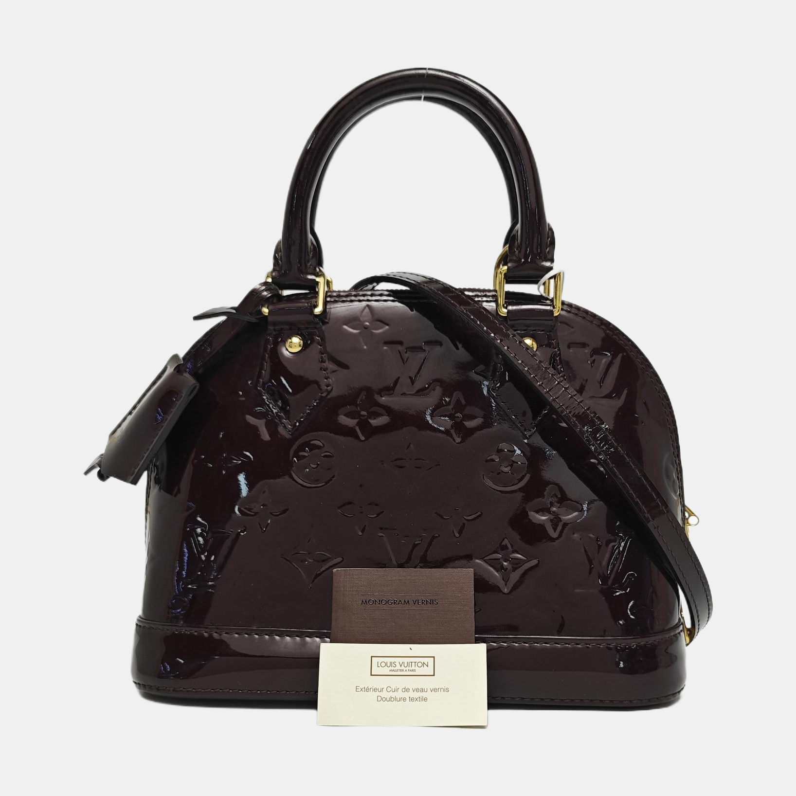 ALMA BB Patent Leather Red