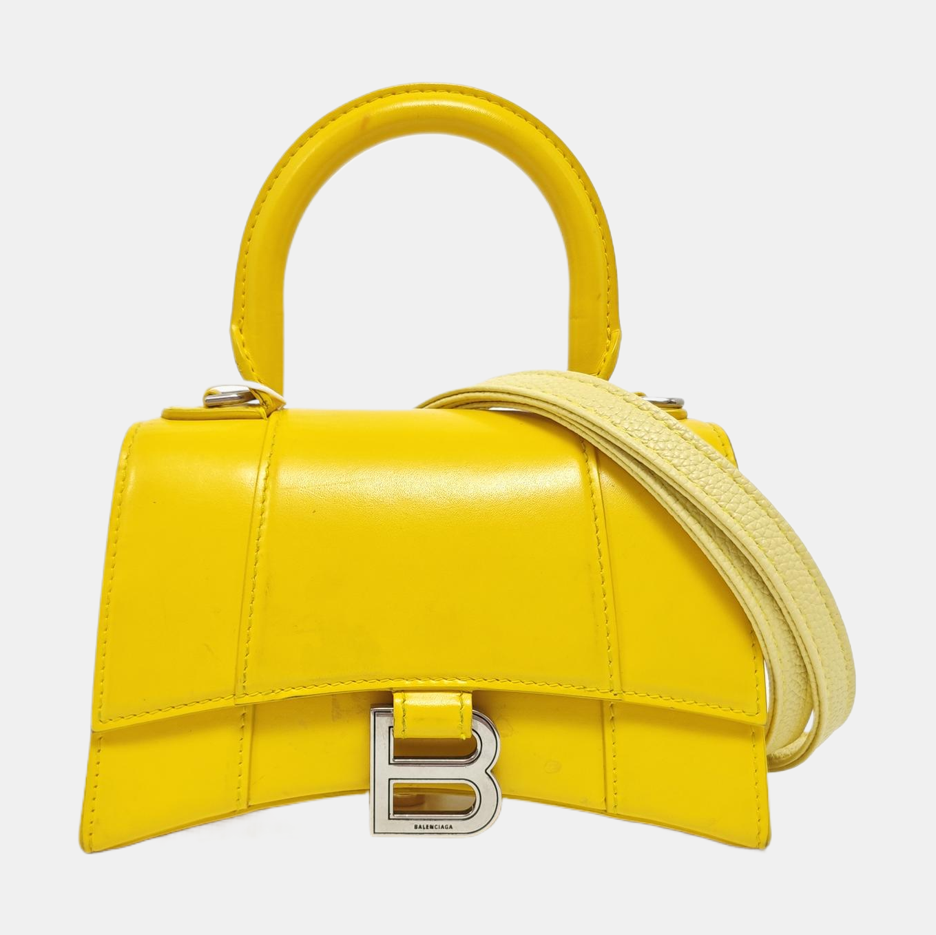 Hourglass XS Calfskin Yellow