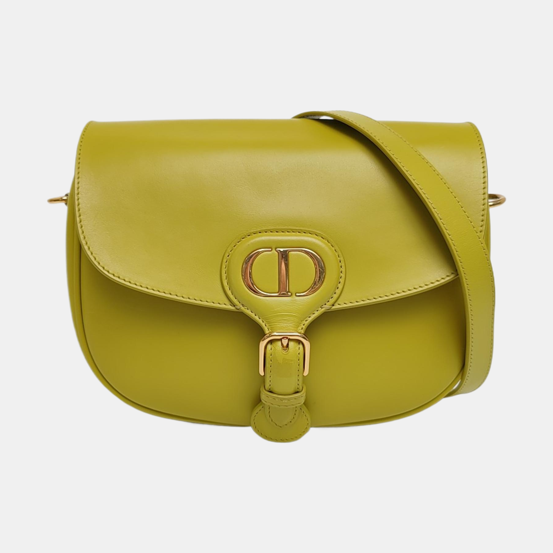 Authenticated pre-owned  Bobby Medium Calfskin Green - Shoulder Bag at Looply