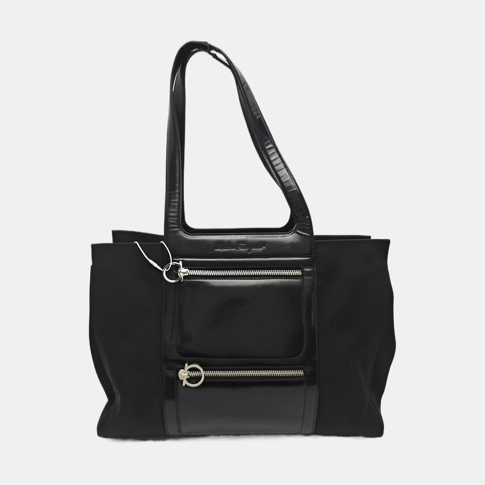 Satchel Calfskin Black
