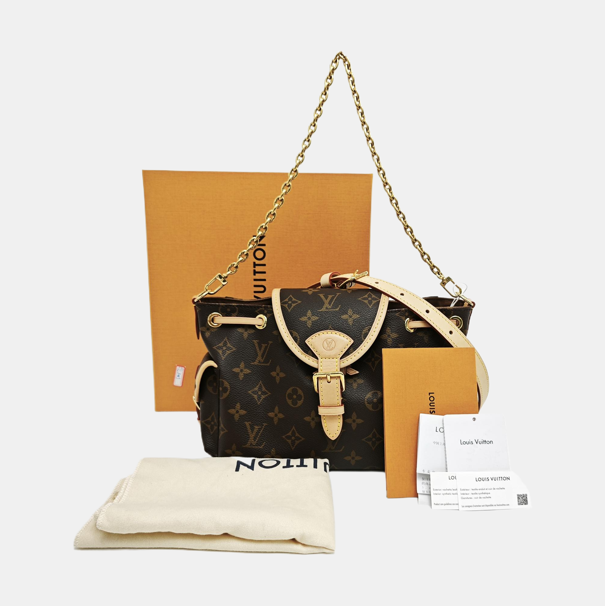 ODYSSEE Monogram Coated Canvas Brown