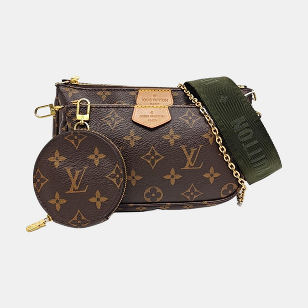 MULTI Monogram Coated Canvas Brown