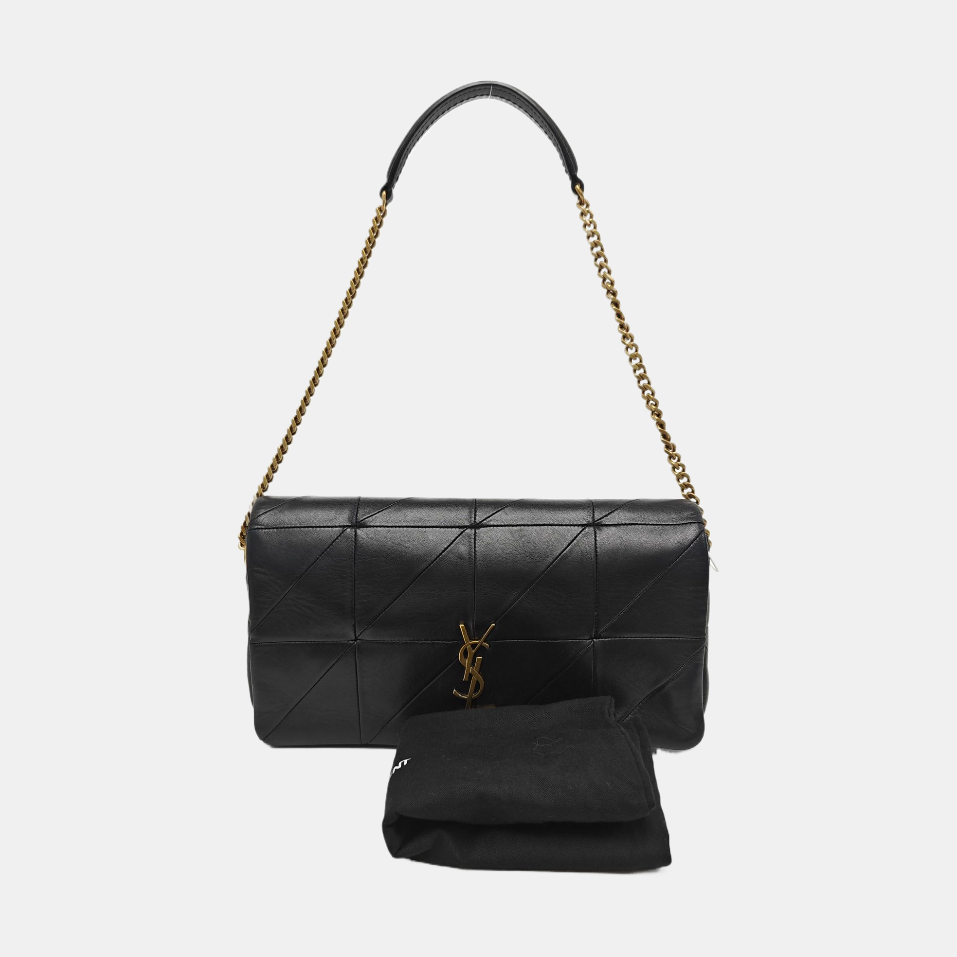 JAMIE Lambskin Black