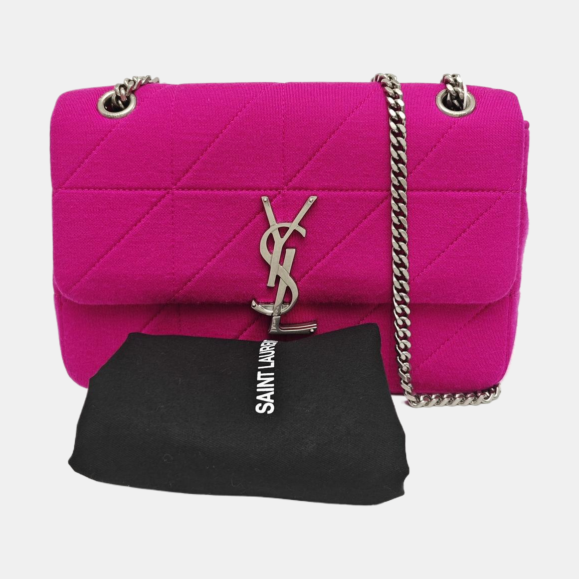 JANE BAG Quilted Fabric Red
