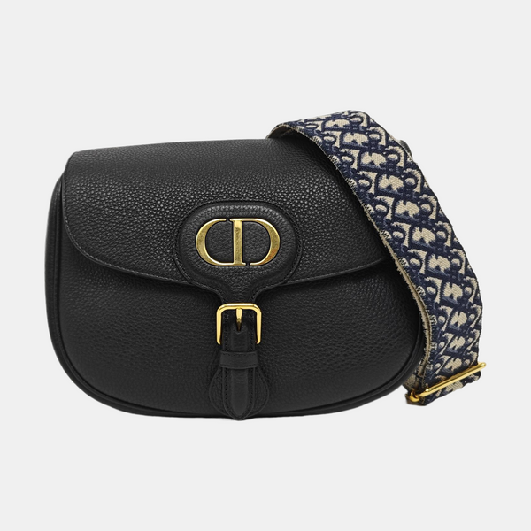 Authenticated pre-owned  Bobby Large Calfskin Black - Shoulder Bag at Looply