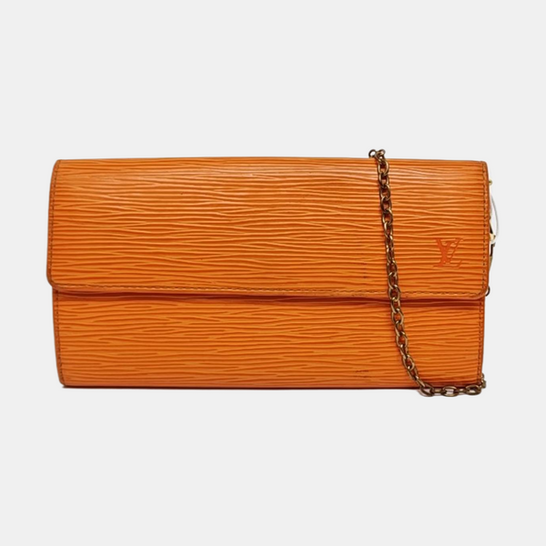 PORTE MONNAIE Epi Yellow