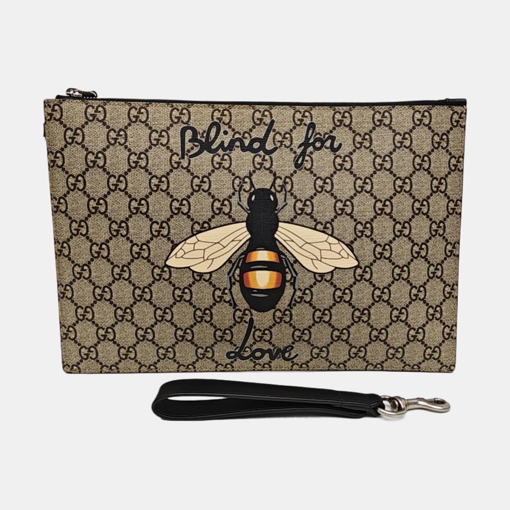 GG Supreme Monogram Coated Canvas Beige