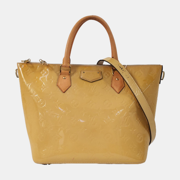 BELMONT MM Patent Leather Yellow