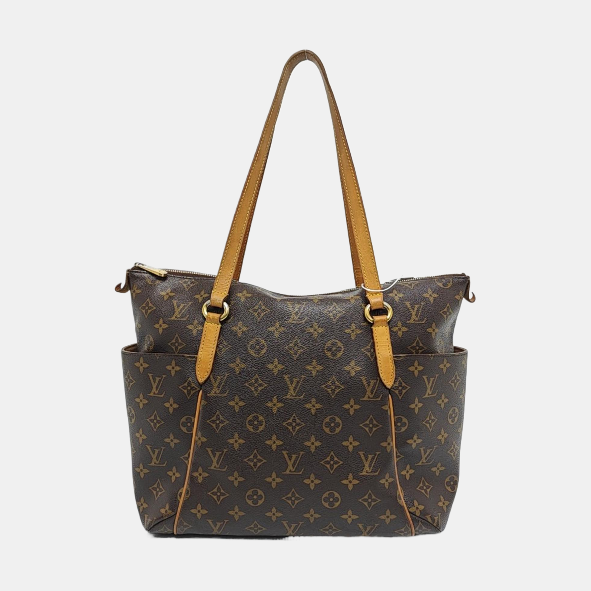 TOTALLY MM Monogram Coated Canvas Brown