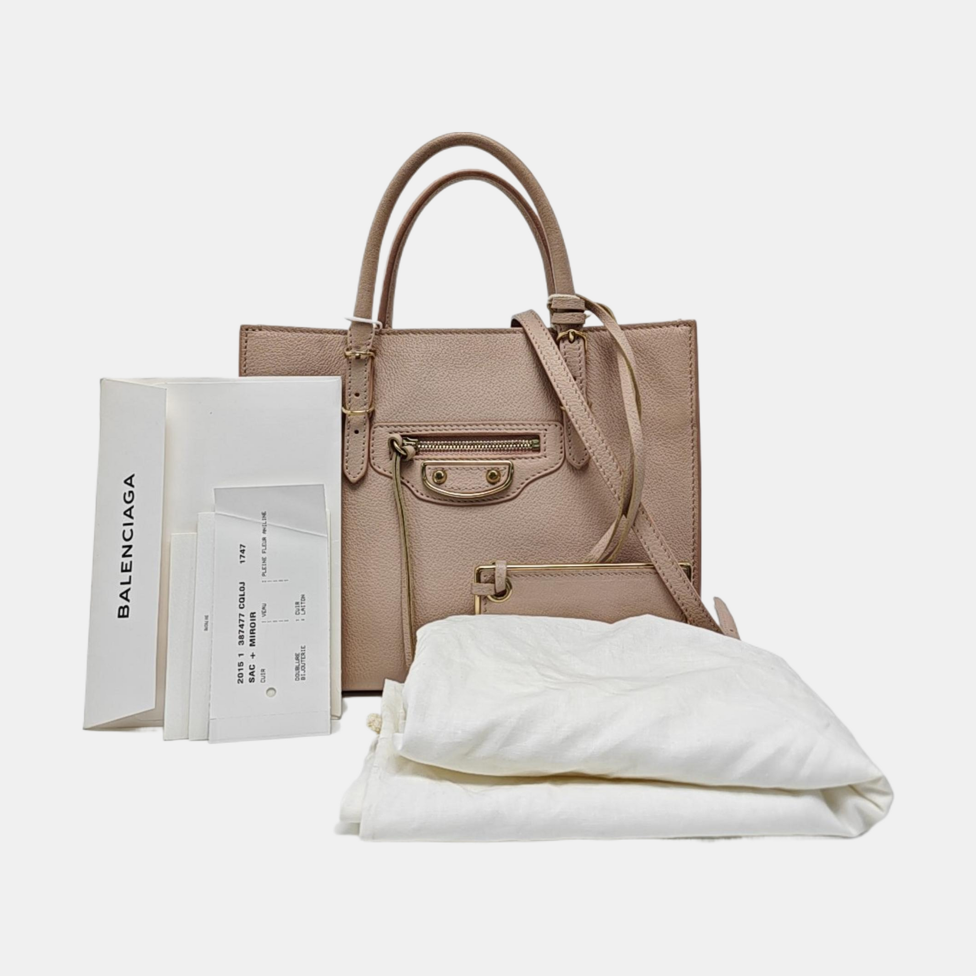 Papier Calfskin Pink