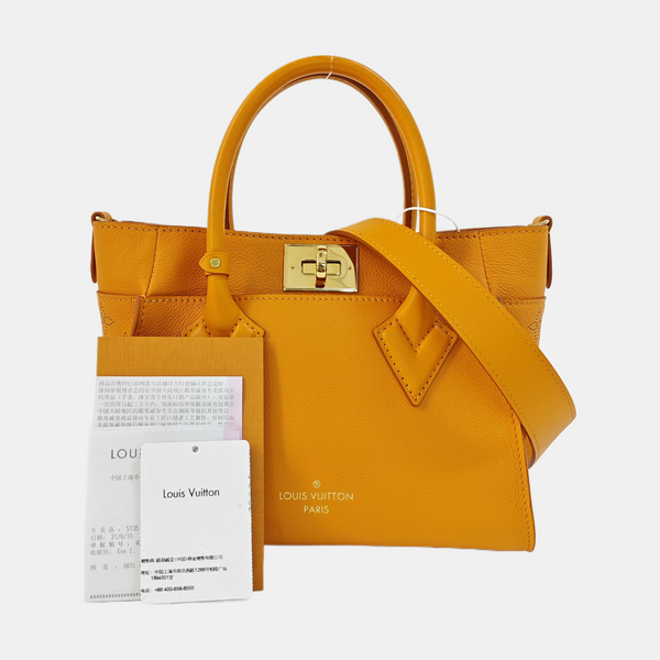 ON MY SIDE PM Monogram Calfskin Orange