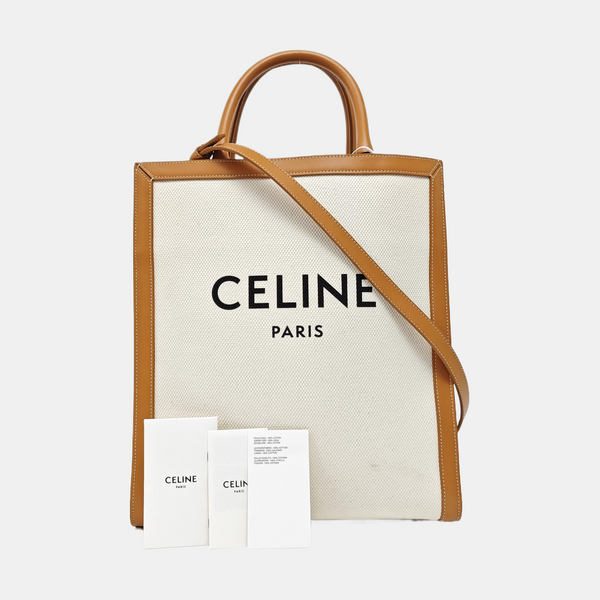 CABAS CELINE Small Canvas White