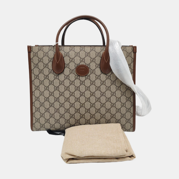 Retro Small Monogram Coated Canvas Brown