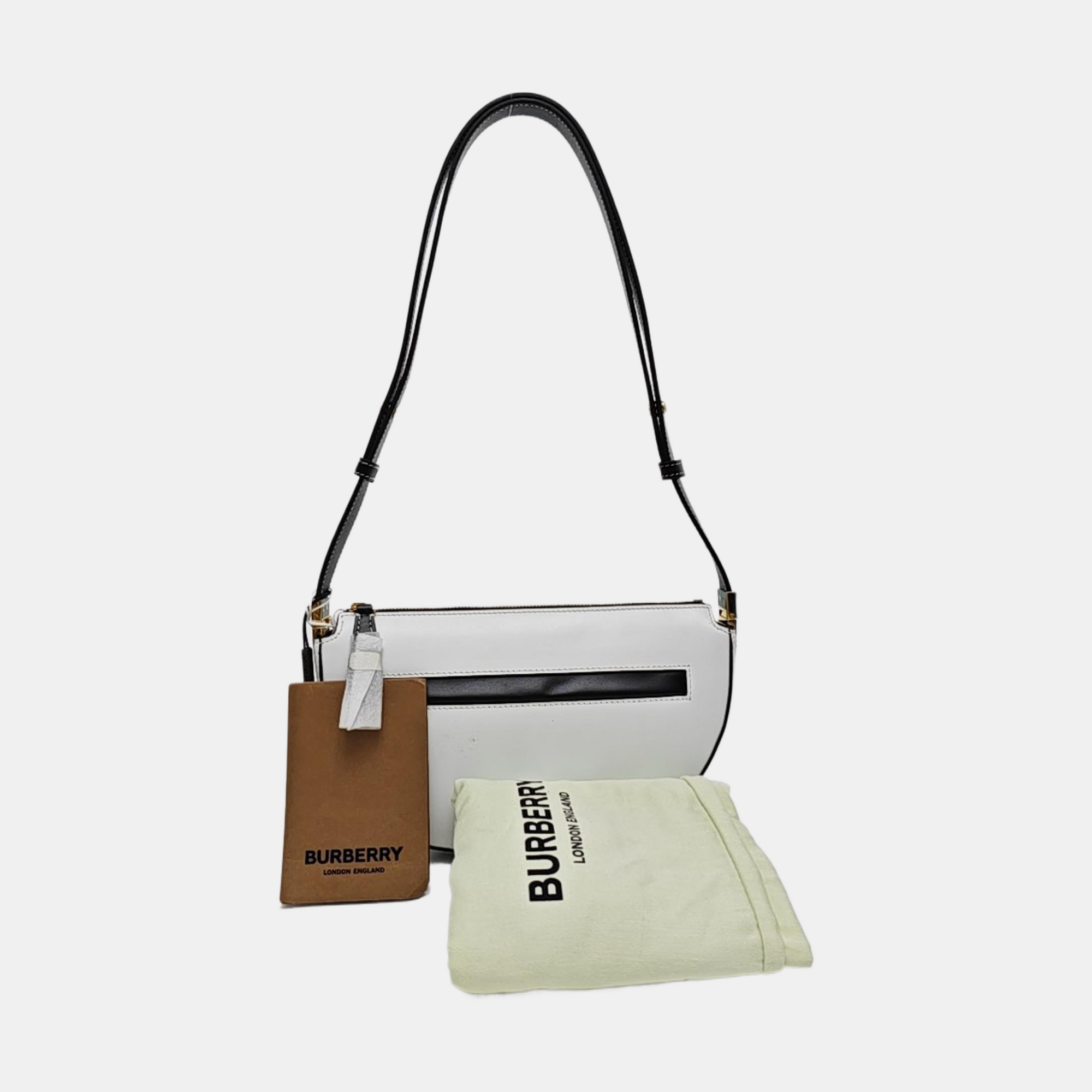 Olympia Mini Calfskin White