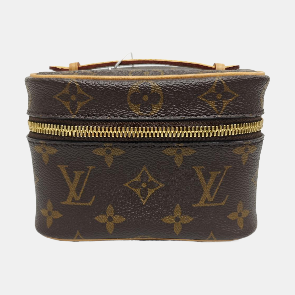 NICE Super Mini Monogram Coated Canvas Brown