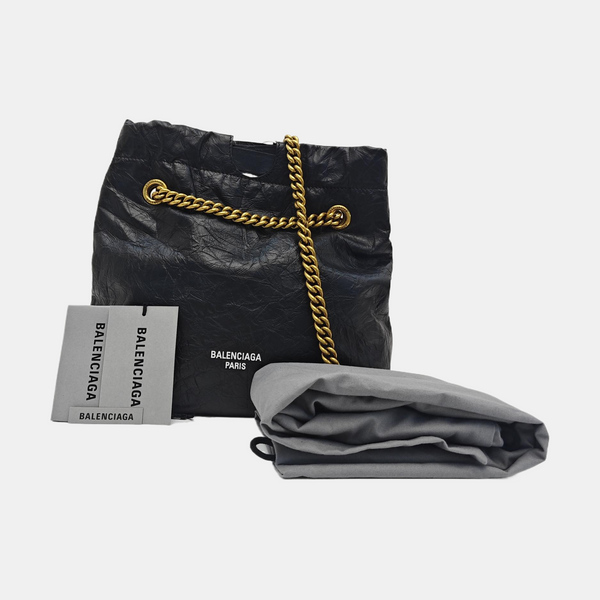 Calfskin Shoulder Bag Black