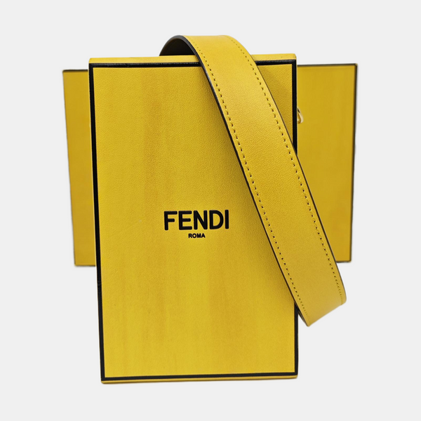 Calfskin Shoulder Bag Yellow