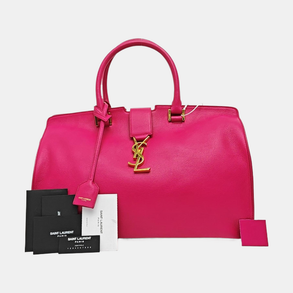 CHYC Y LIGNE Medium Calfskin Red