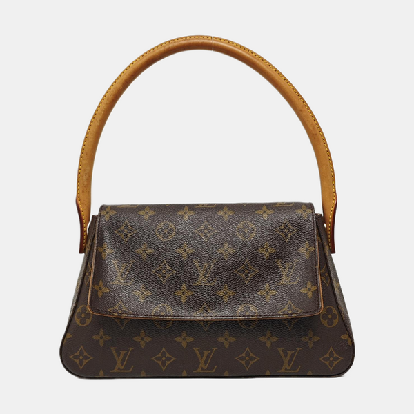 LOOPING PM Monogram Coated Canvas Brown