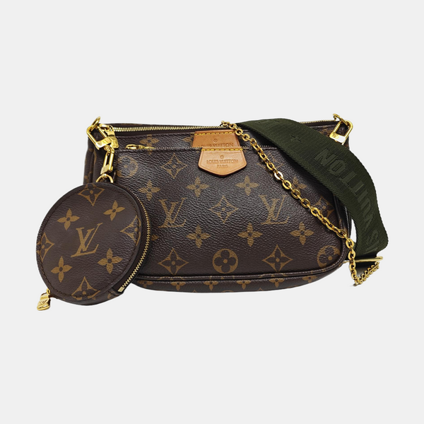 MULTI Monogram Coated Canvas Brown
