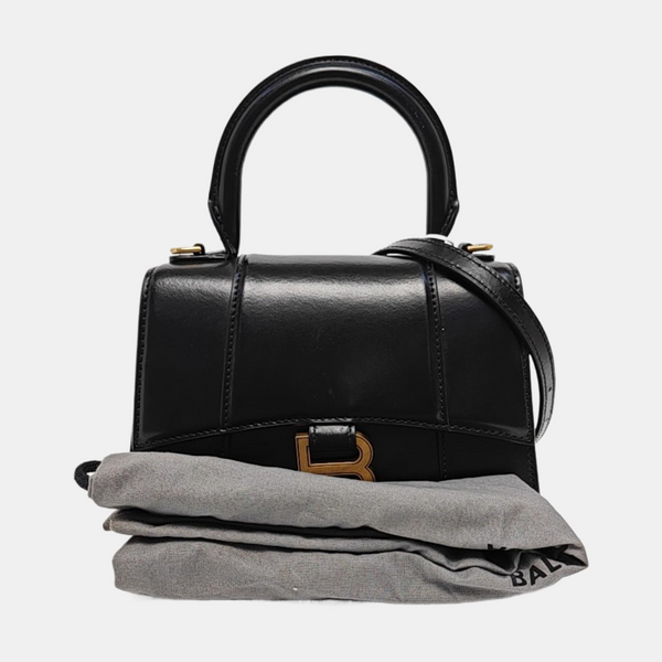 Hourglass XS Calfskin Black