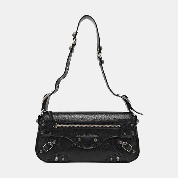 Lambskin Shoulder Bag Small Black