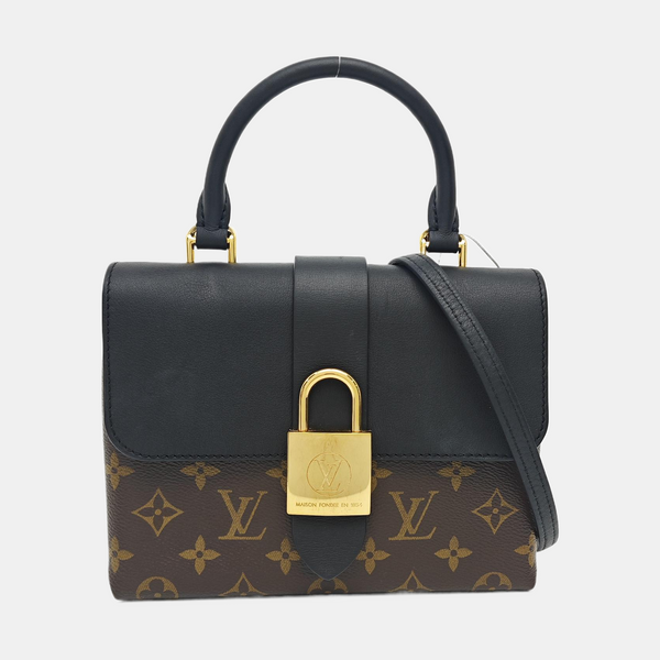 LOCKY BB Monogram Coated Canvas Brown