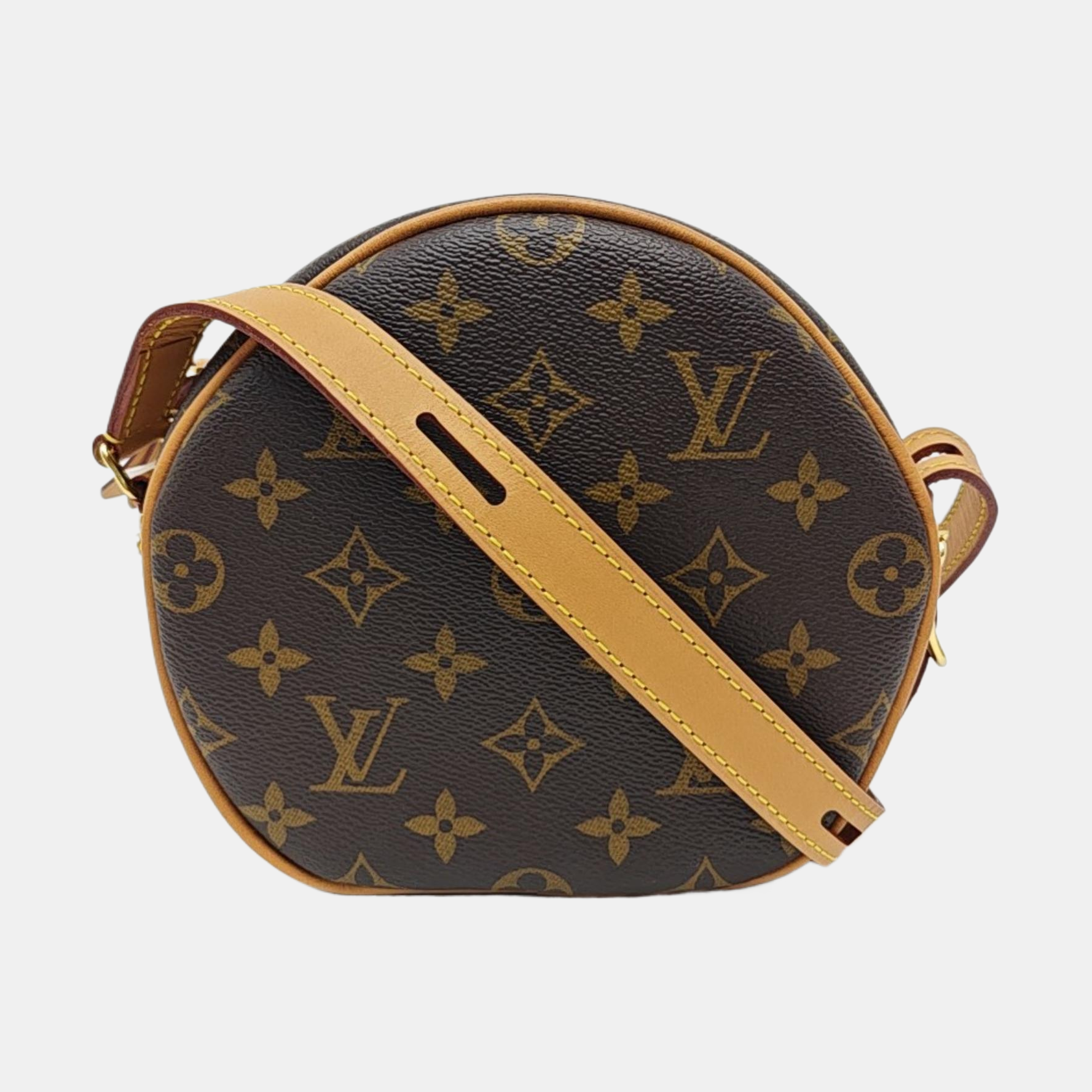 BOITE CHAPEAU PM Monogram Coated Canvas Brown