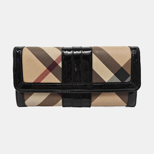 Coated Canvas Wallet Multicolor