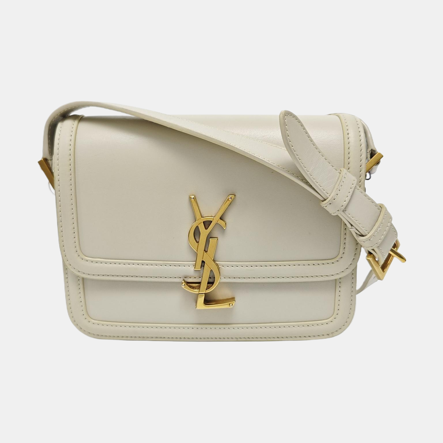 SOLFERINO Small Calfskin White