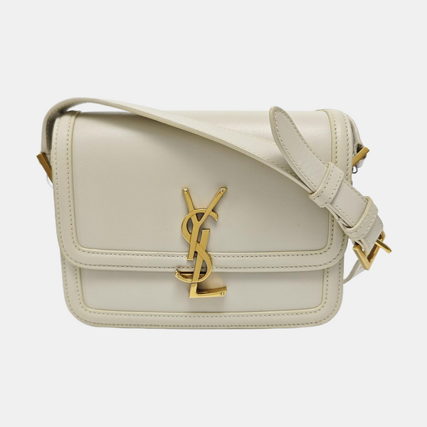 SOLFERINO Small Calfskin White