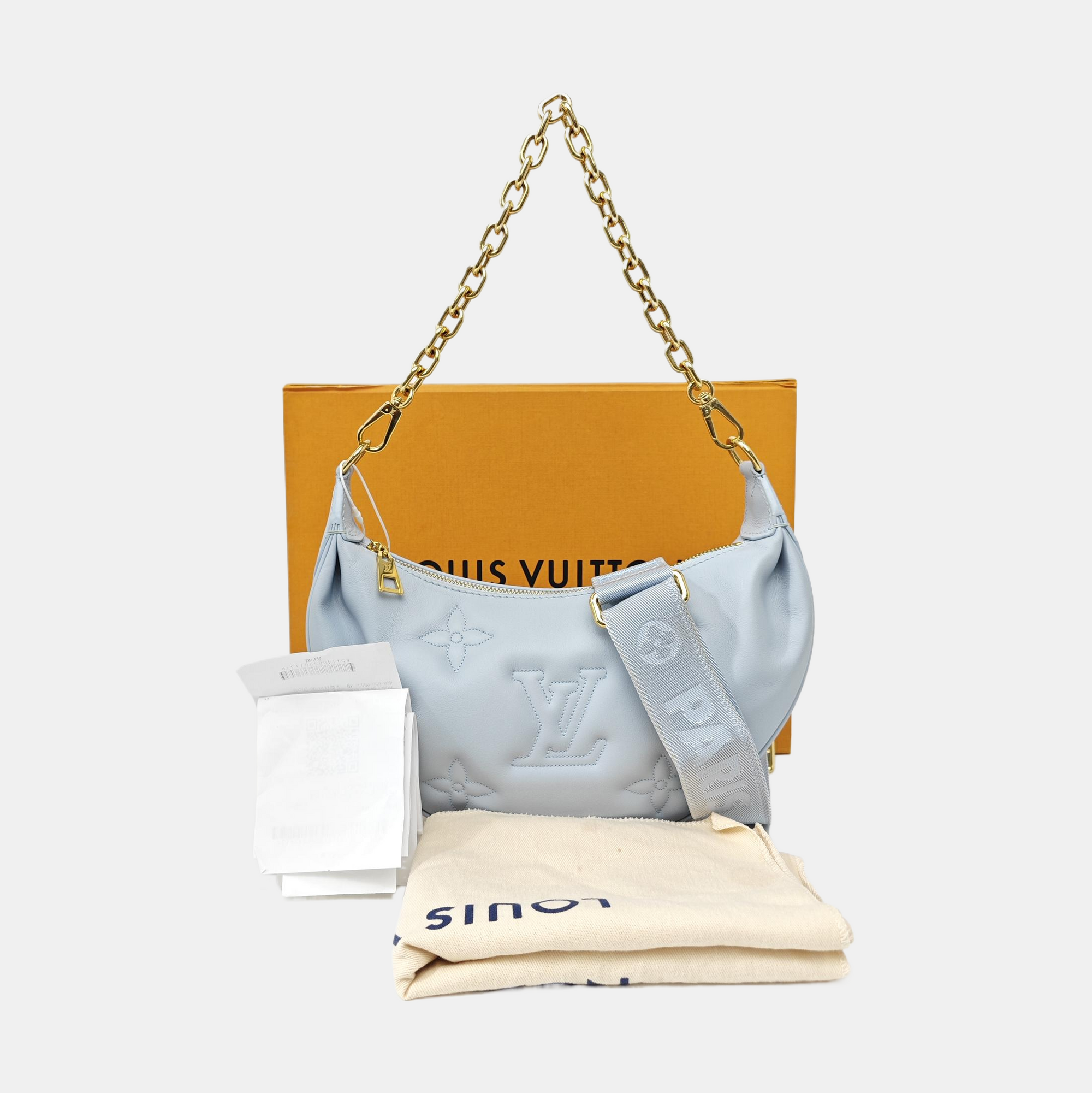 OVER THE MOON PM Monogram Calfskin Blue